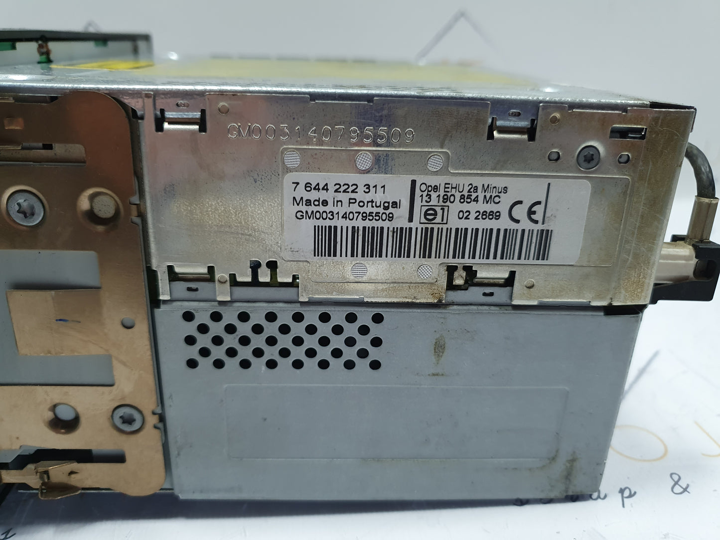 CD player radio Opel Meriva A (E75) 1.7 DTI 2005