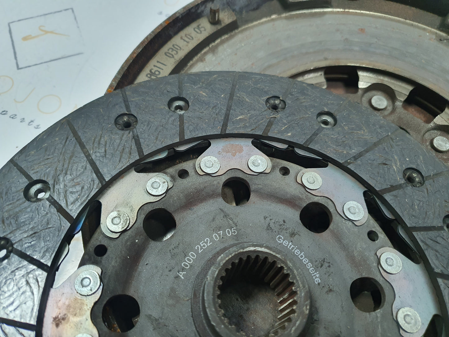 Kit ambreiaj Mercedes Vito (W638) 108 CDI OM611 2002