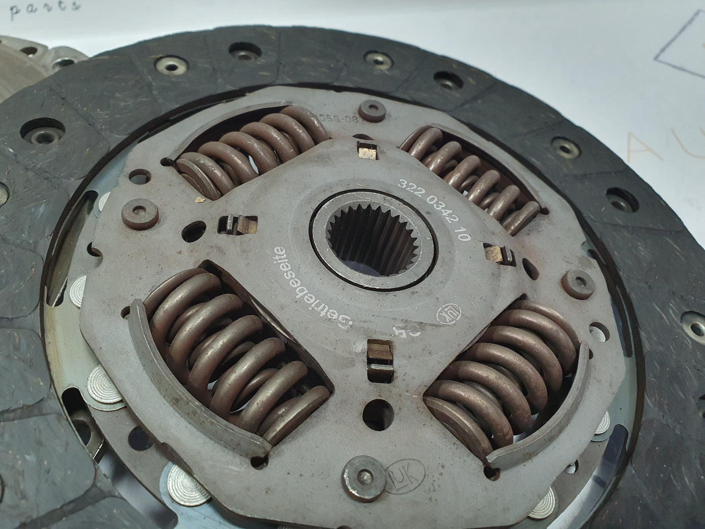 Placa si disc ambreiaj Dacia Logan (L90) 1.5 dCi K9K 2007