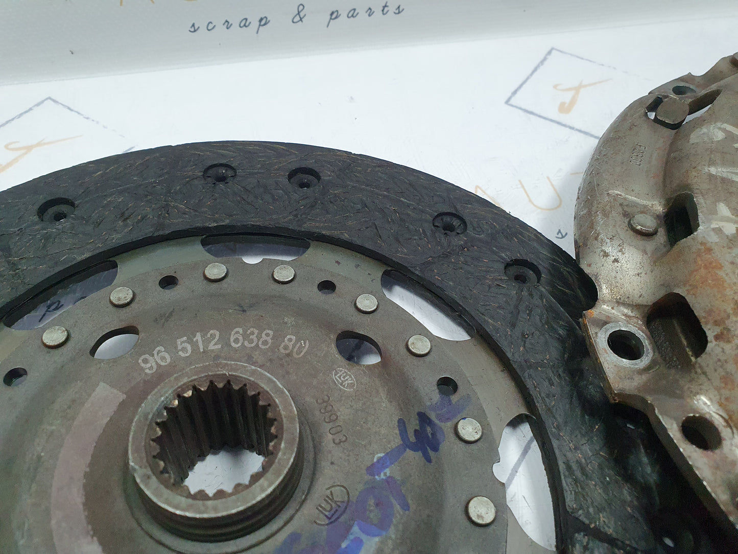 Placa si disc ambreiaj Peugeot 407 ESTATE (6CJ) 2.0 HDI 2004