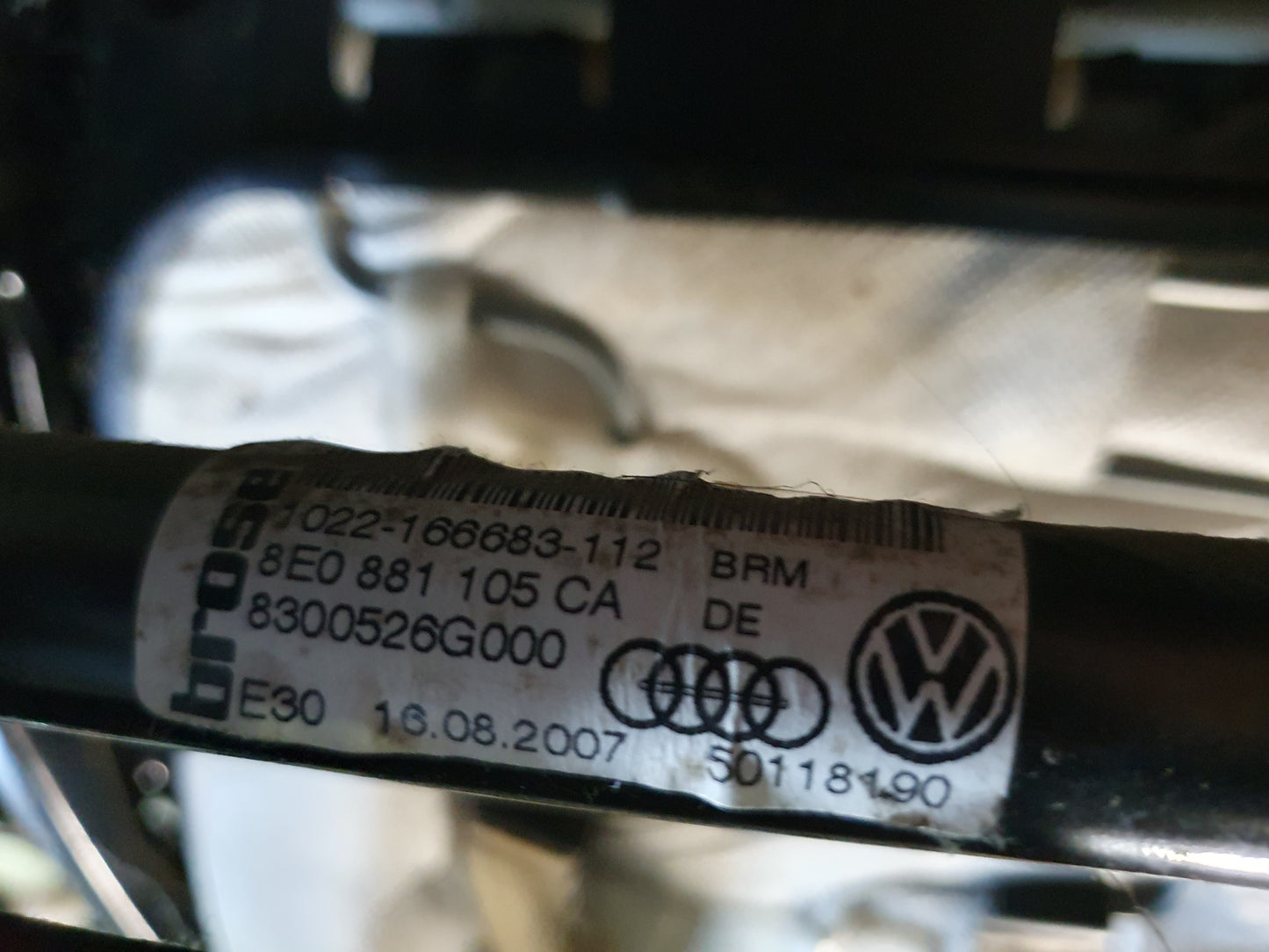 Scaun fata stanga Audi Q7 (4LB) 3.0 TDI BUG 2008