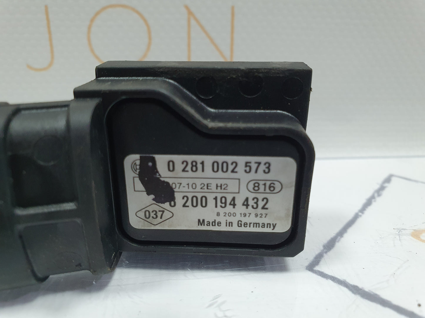 Senzor presiune admisie Renault Megane (K84) Kombi 1.5 dci K9K 2006