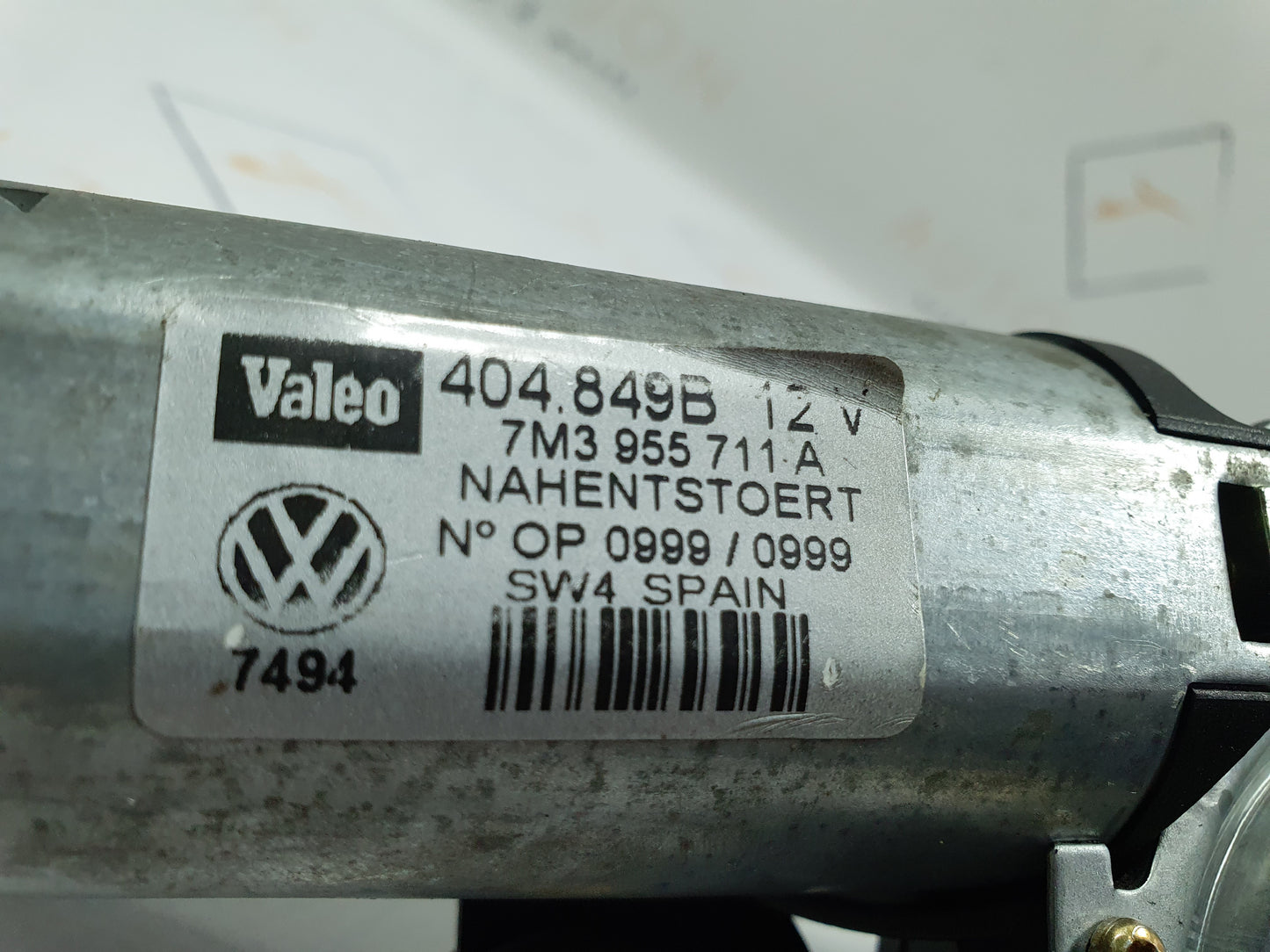 Motoras stergator luneta Ford Galaxy (WGR) 1.9 TDI ASZ 2004