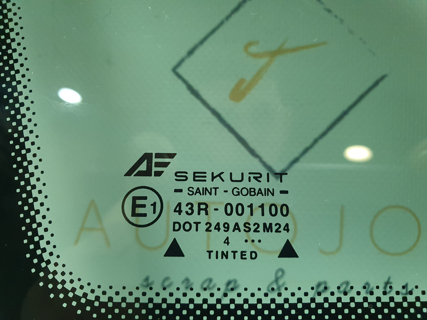 Geam fix dreapta fata Ford Galaxy (WGR) 1.9 TDI ASZ 2004