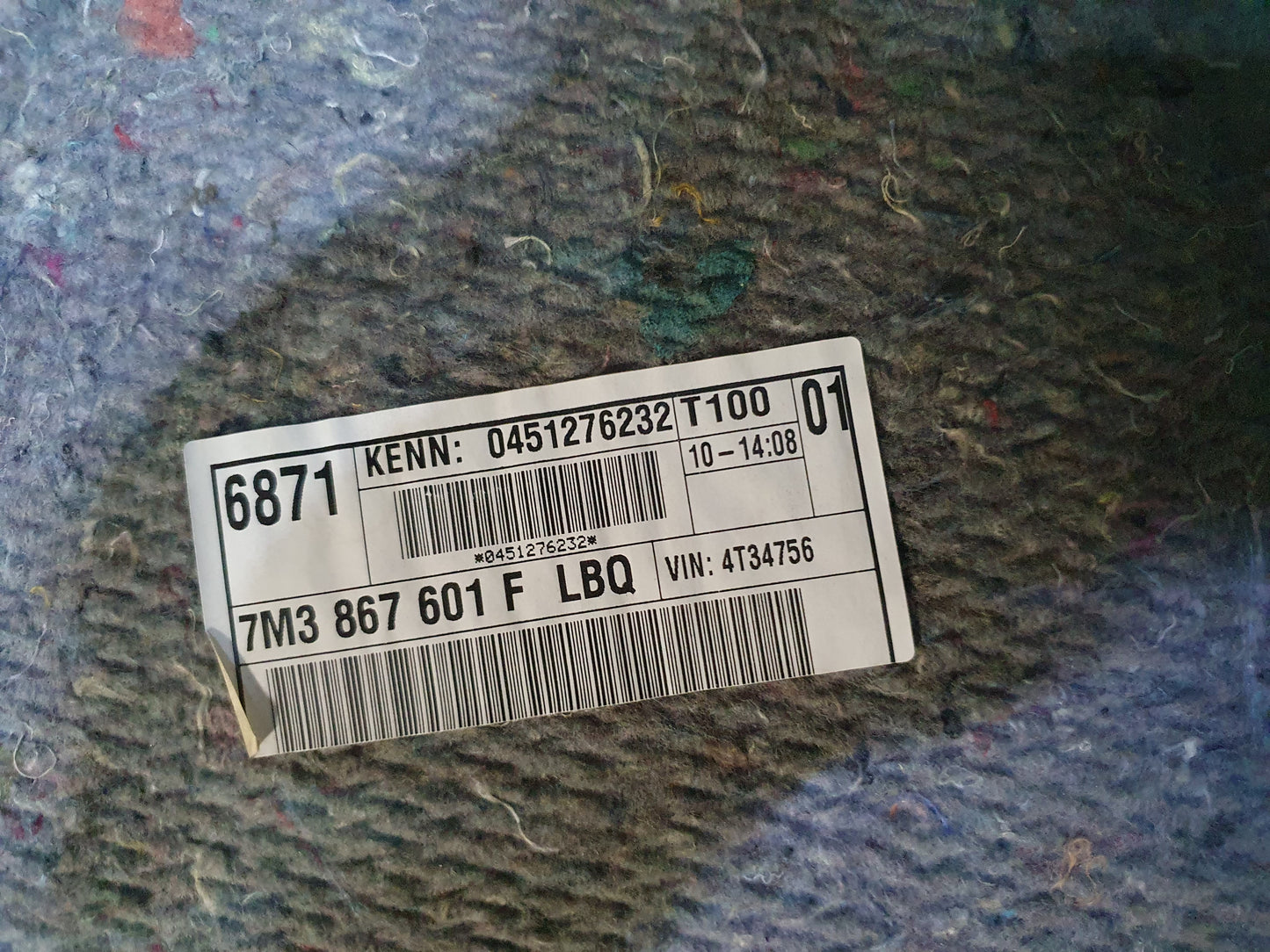 Ornament haion Ford Galaxy (WGR) 1.9 TDI ASZ 2004