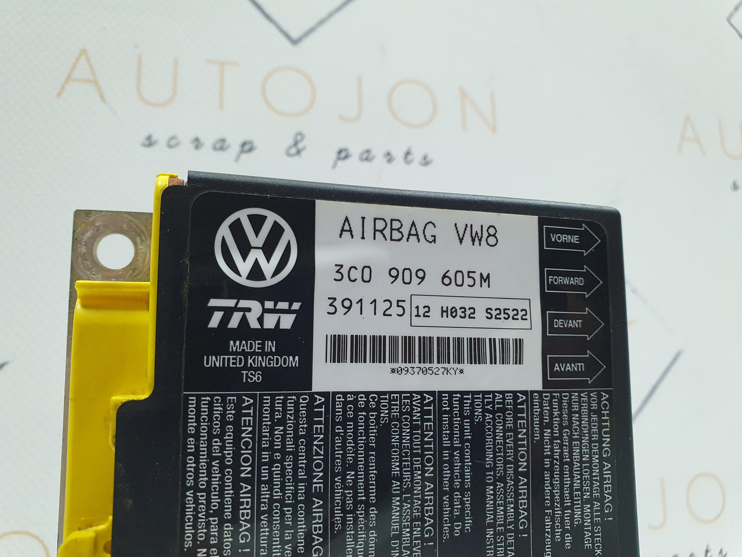 Calculator airbag Volkswagen Passat (3C5) Variant 2.0 TDI BMP 2007