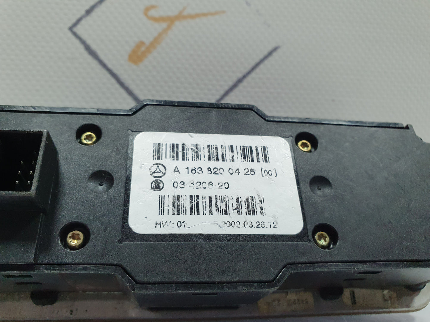 Consola butoane Mercedes ML (W163) 270 CDI OM612 2001