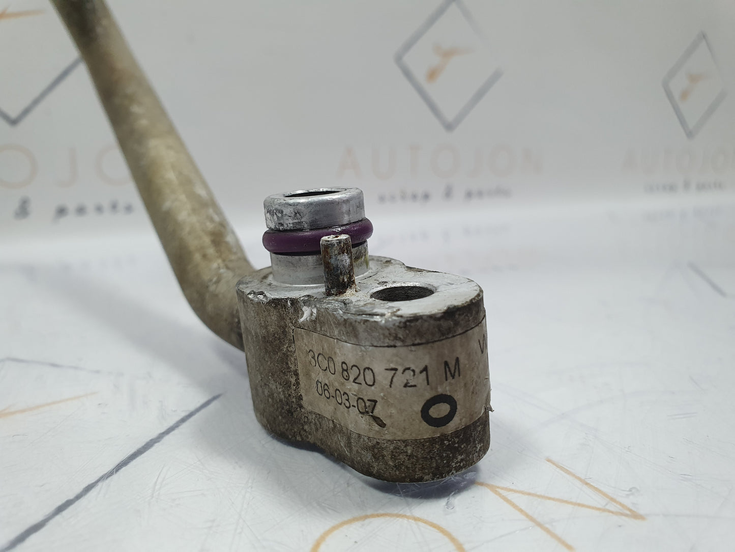 Conducta AC compresor radiator Volkswagen Passat (3C5) Variant 2.0 TDI BMP 2007