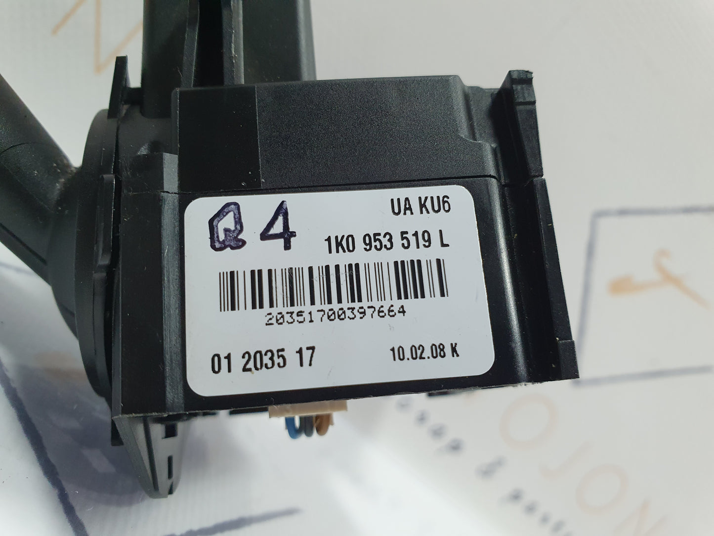 Maneta stergatore Volkswagen Jetta (1K2) Berlina 1.6 TDI CAYC 2010