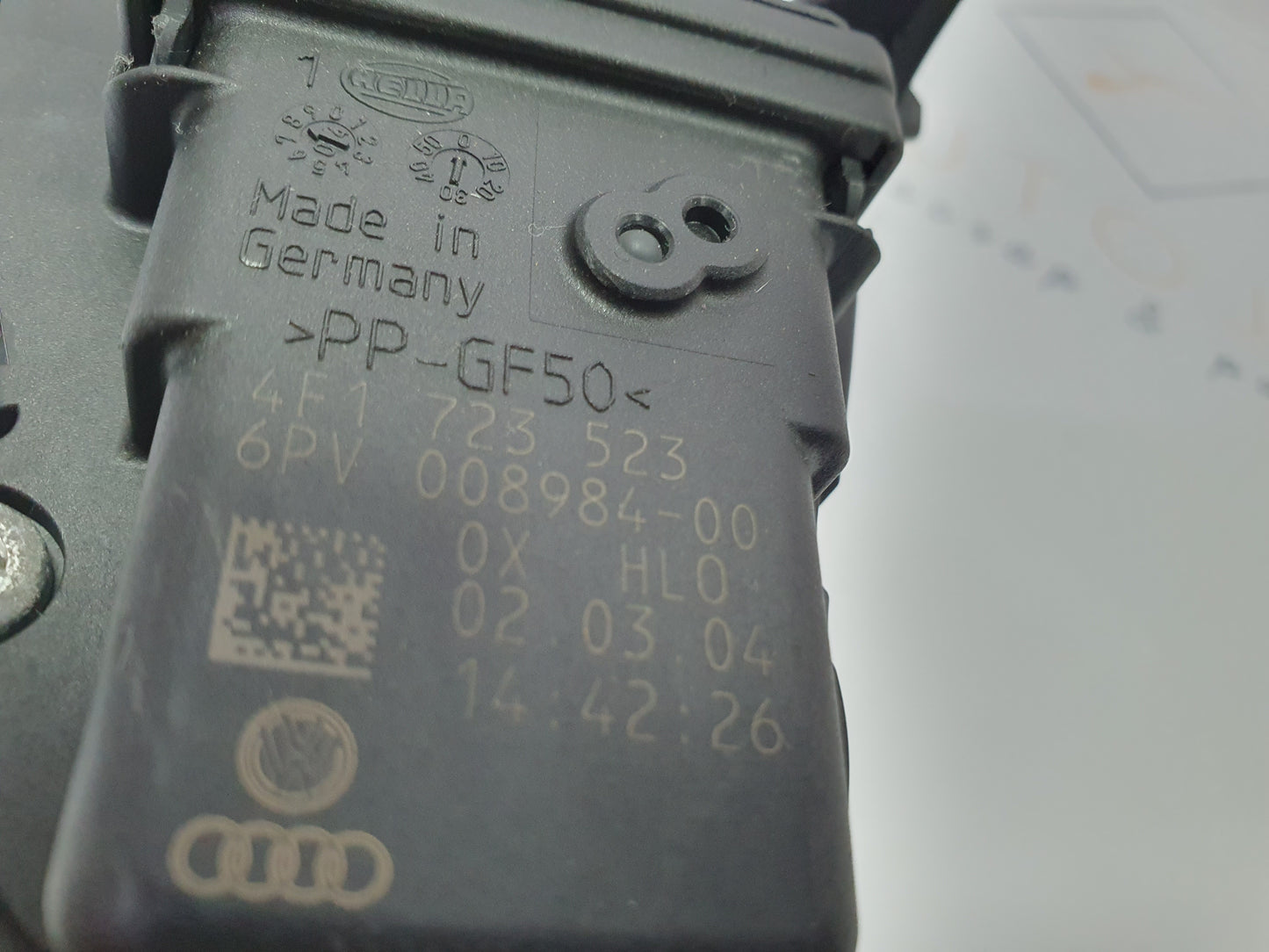 Pedala acceleratie Audi A6 C6 (4F2) Sedan 3.0 TDI BMK 2005