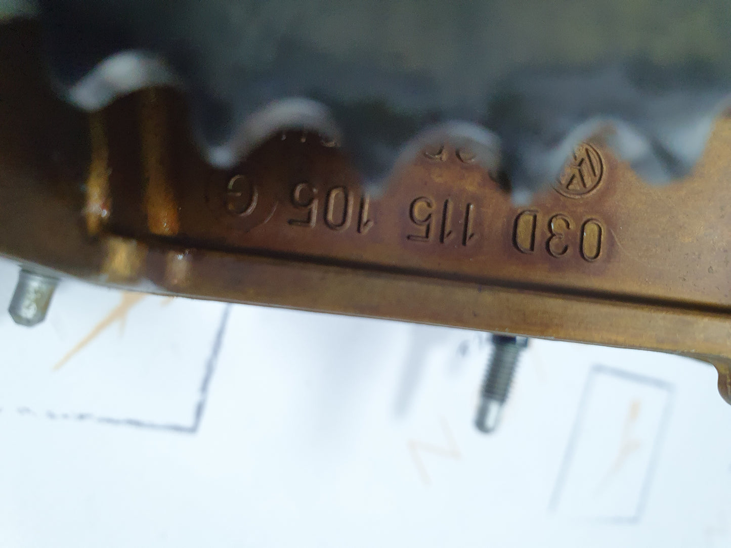 Pompa ulei Volkswagen Polo (9N1) Hatchback 1.2 b AZQ 2003