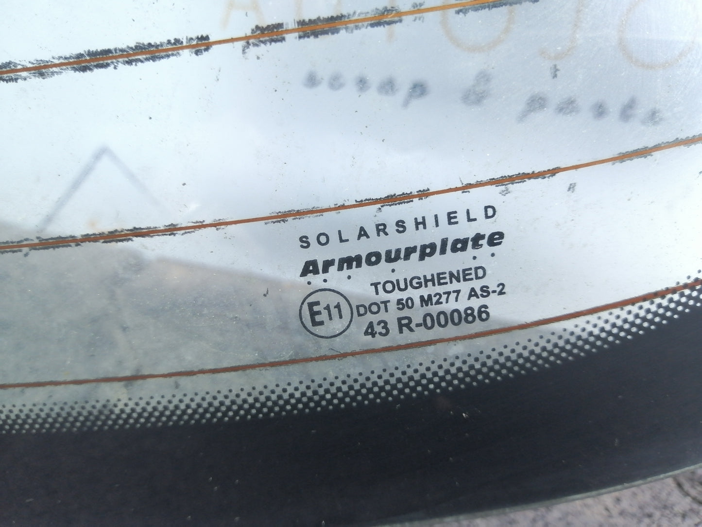 Luneta haion Volkswagen Golf 5 (1K1) Coupe 2.0 TDI BKD 2005