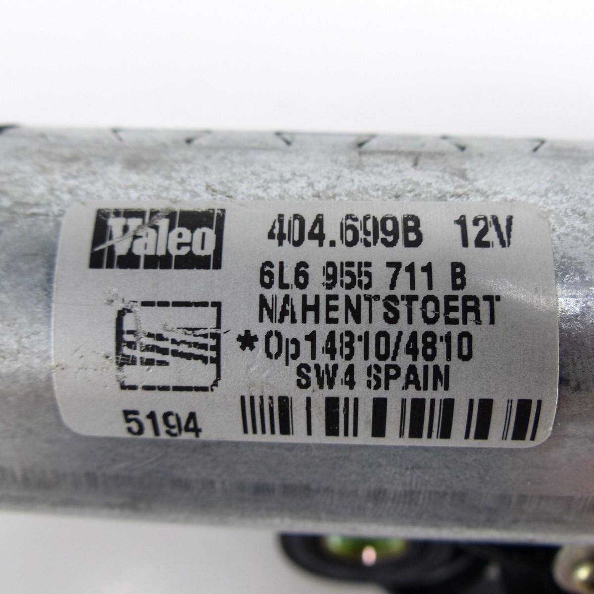 Motoras stergator haion SEAT IBIZA IV 6L1 2005 1.2 1.2 1.2 BME 47KW|64HP 2005
