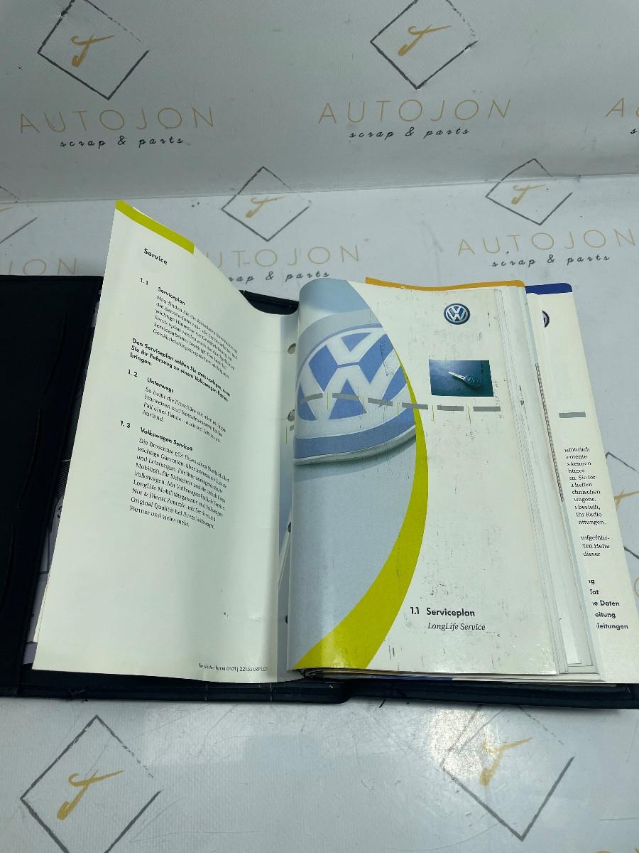 Cartea service a vehiculului VOLKSWAGEN GOLF IV Variant 1J5 1999 - 2006