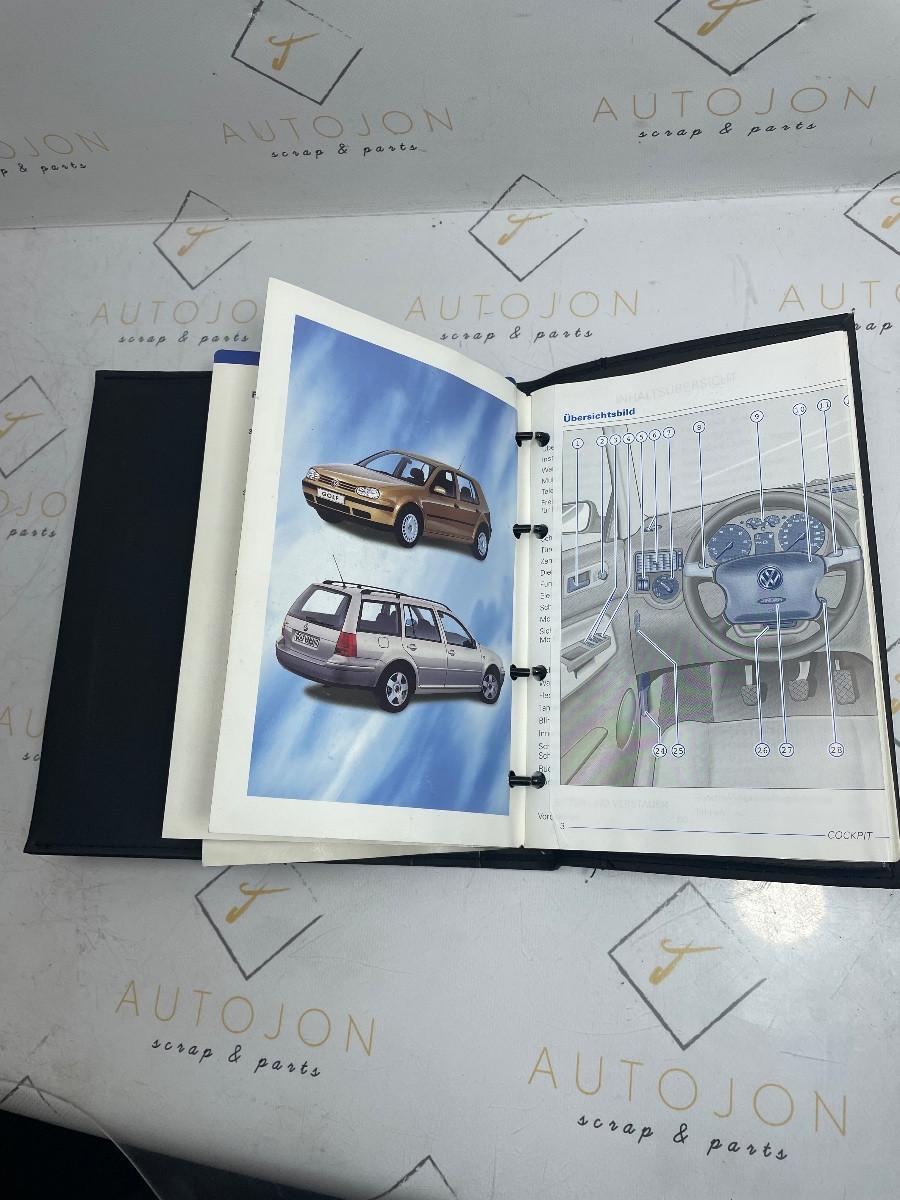 Cartea service a vehiculului VOLKSWAGEN GOLF IV Variant 1J5 1999 - 2006