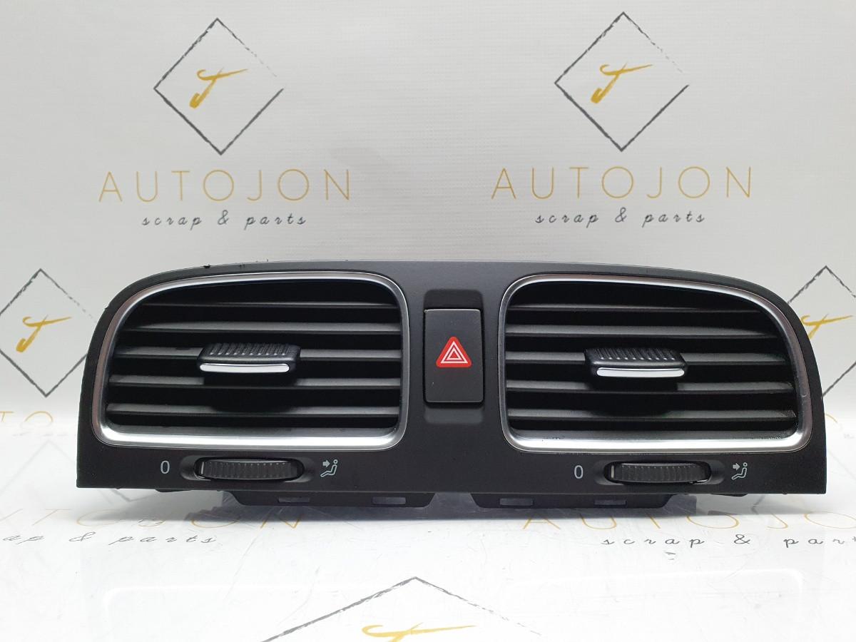 Set grile aer bord VOLKSWAGEN GOLF VI (5K1) [ 2008 - 2013 ] OEM 5K0815735D / 5K0 815 735 D