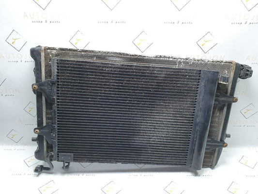 Ansamblu radiatoare AC VOLKSWAGEN POLO (9N_) [ 2001 - 2012 ] OEM 6Q0820411E / 6Q0 820 411 E