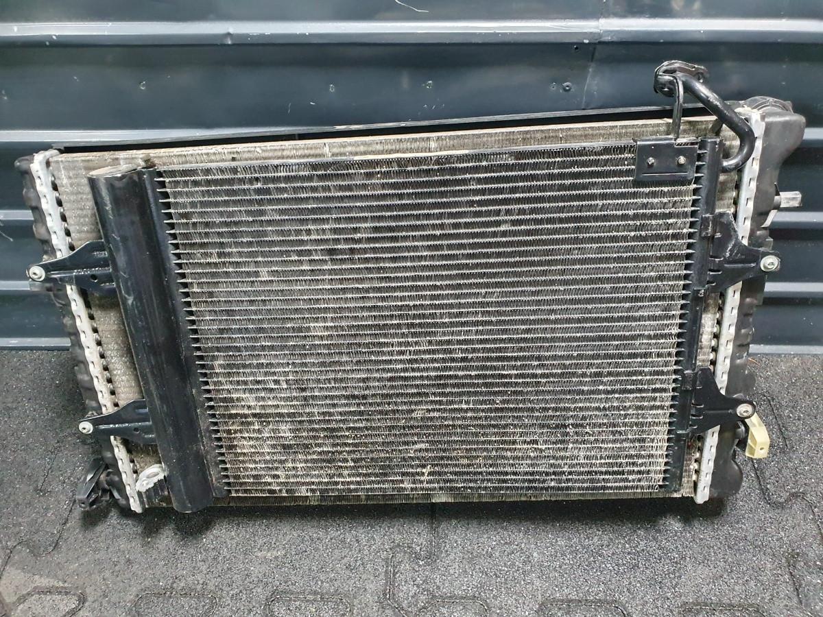 Ansamblu radiatoare cu ventilatoare SEAT IBIZA IV (6L1) [ 2002 - 2009 ] 16V (AUB, BBZ) 74KW|100HP OEM 6Q0820411E / 6Q0121207A