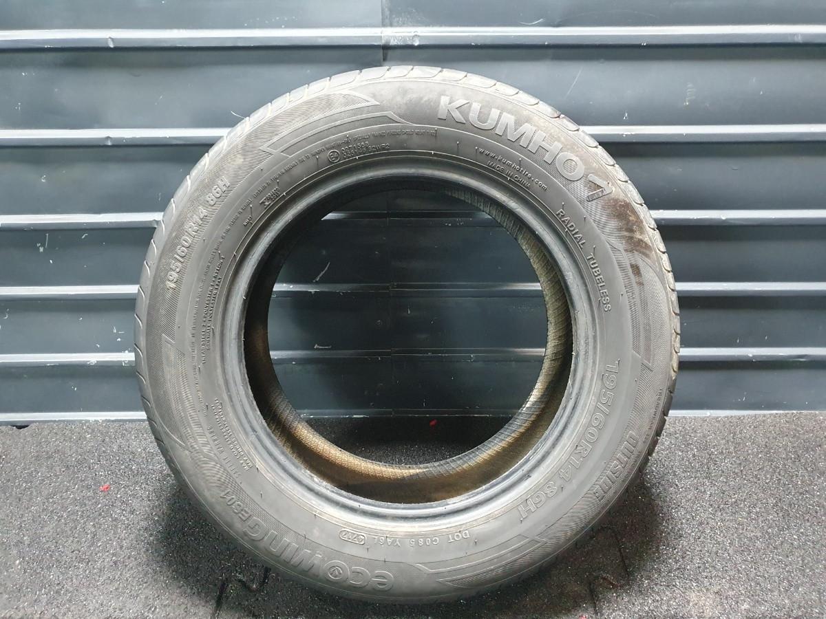 Cauciuc vara 195/60R14 VOLKSWAGEN CADDY II Box 9K9A 1995 - 2004 Kumho ECOWING ES01