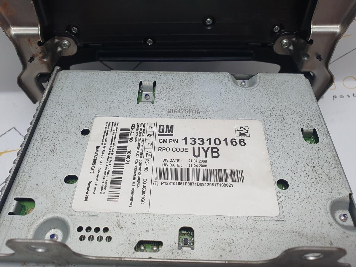Unitate radio CD player OPEL INSIGNIA (G09) [ 2008 - 2017 ] OEM 13310166