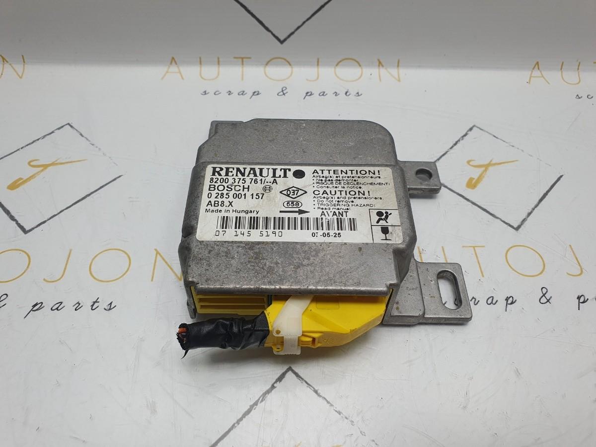 Calculator airbag RENAULT CLIO II (BB0/1/2_, CB0/1/2_) [ 1998 - > ] BOSCH 0285001157 OEM 8200375761/--A