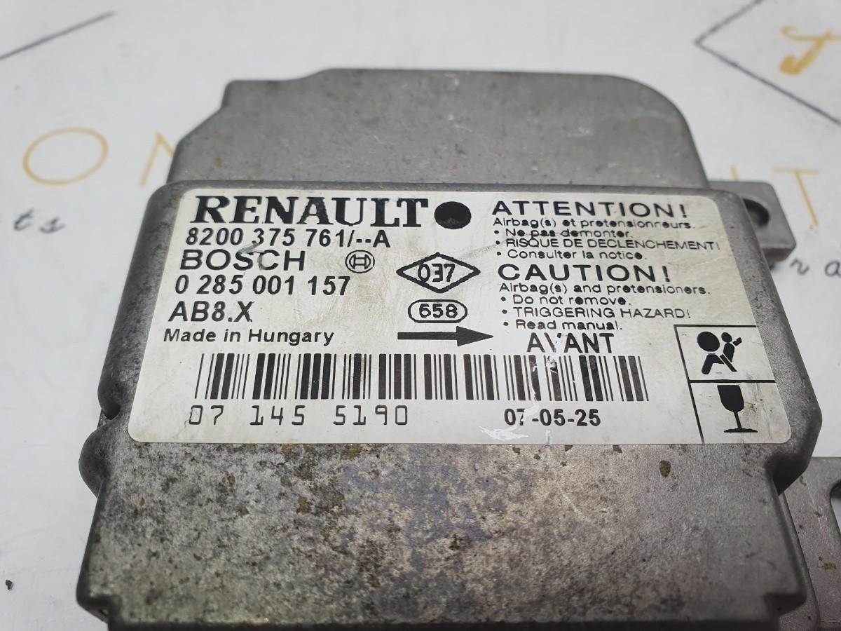 Calculator airbag RENAULT CLIO II (BB0/1/2_, CB0/1/2_) [ 1998 - > ] BOSCH 0285001157 OEM 8200375761/--A