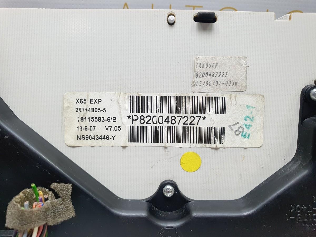 Ceasuri bord RENAULT SYMBOL I (LB0/1/2_) [ 2001 - 2008 ] OEM 8200487227