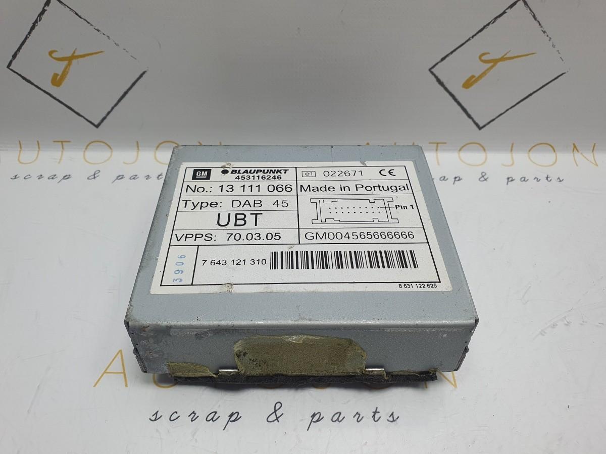 Amplificator antena radio OPEL VECTRA C (Z02) [ 2002 - 2009 ] CDTI (Z 19 DT) 88KW|120HP Blaupunkt 453116246 OEM 13111066 / 13 111 066