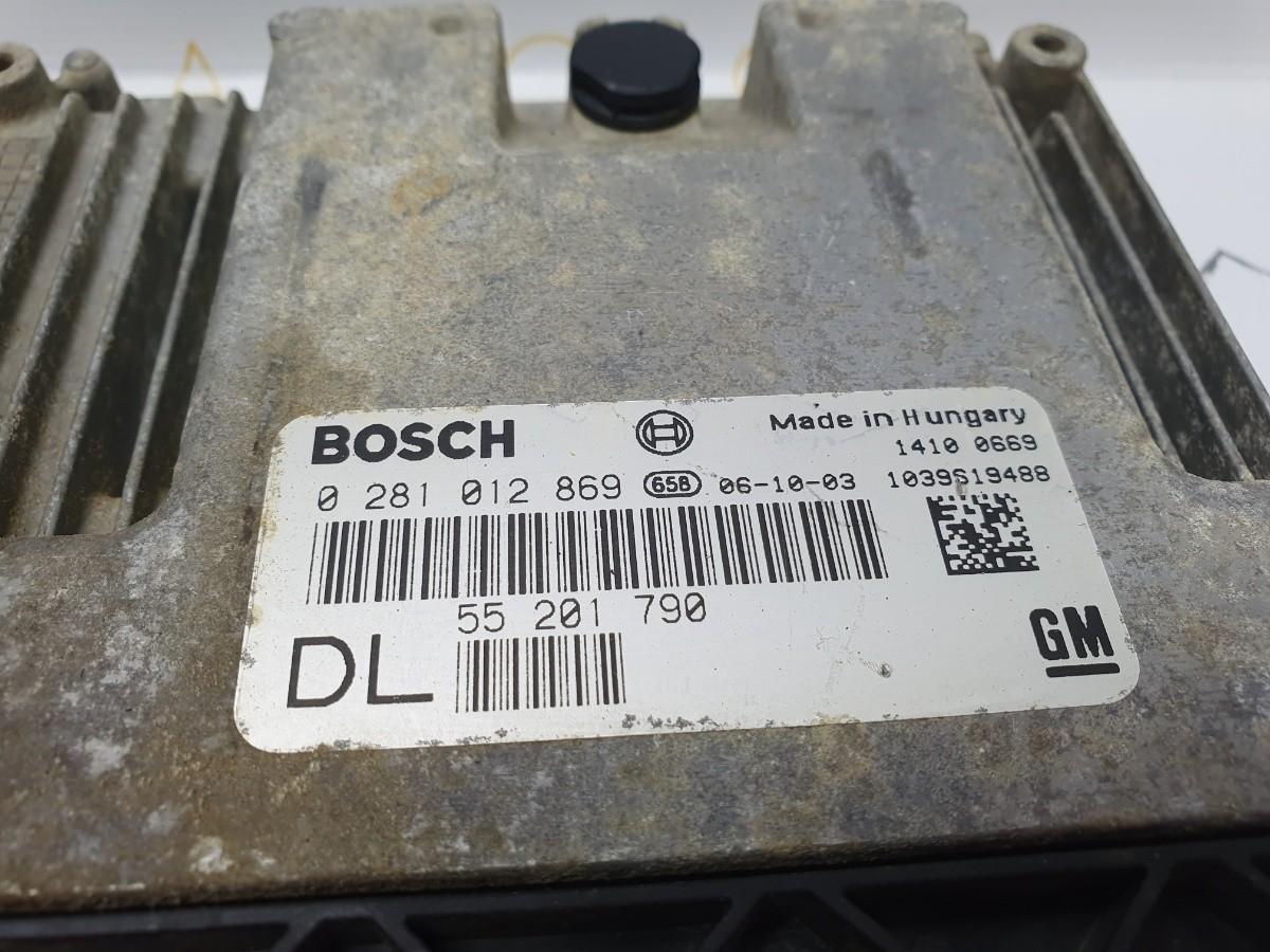 Calculator ECU motor OPEL VECTRA C (Z02) [ 2002 - 2009 ] CDTI (Z 19 DT) 88KW|120HP BOSCH 0281012869 OEM 55201790DL / 55 201 790 DL