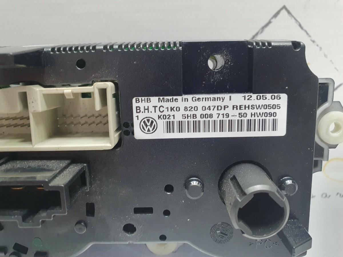 Panou comanda AC VOLKSWAGEN TOURAN (1T1, 1T2) [ 2003 - 2010 ] TDI (BKC, BLS, BXE) 77KW|105HP 5HB008719-50  OEM 1K0820047DP / 1K0 820 047 DP