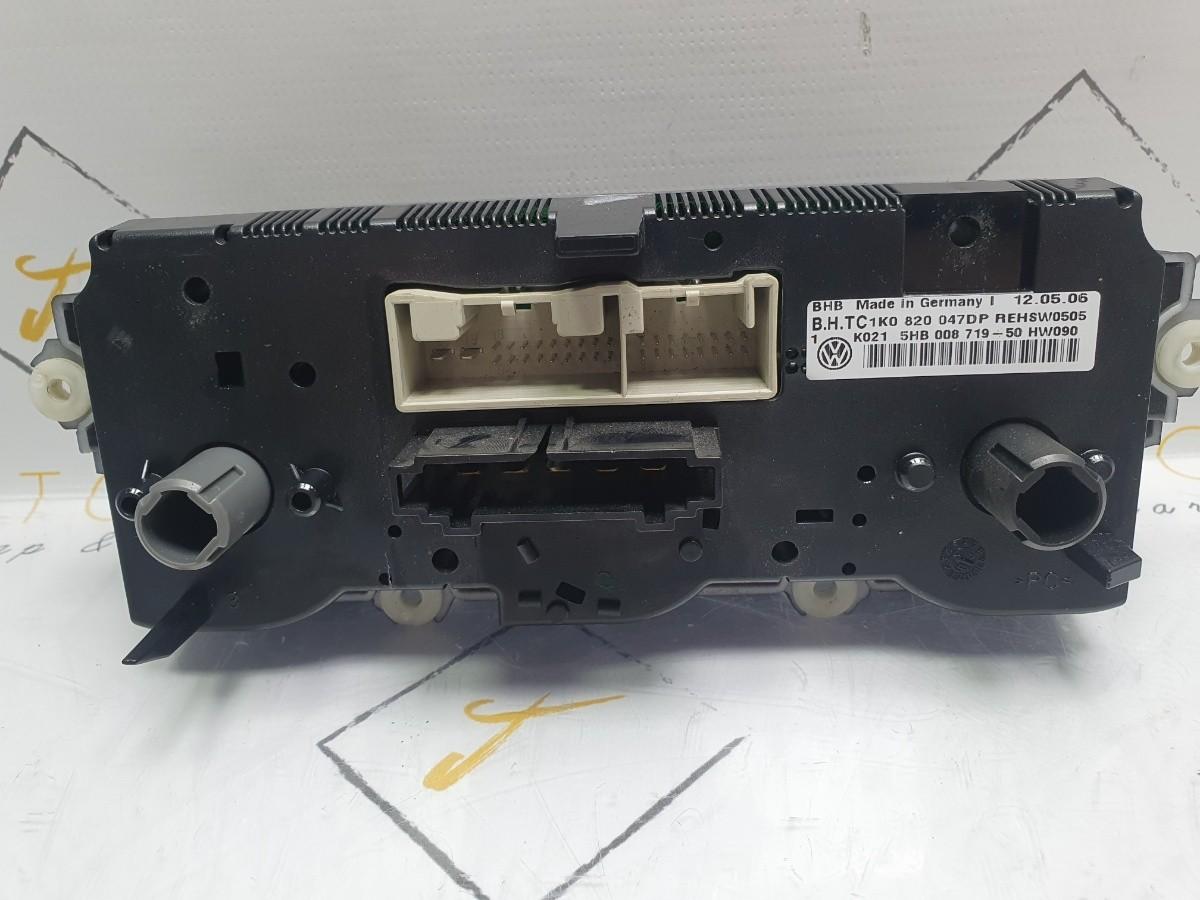 Panou comanda AC VOLKSWAGEN TOURAN (1T1, 1T2) [ 2003 - 2010 ] TDI (BKC, BLS, BXE) 77KW|105HP 5HB008719-50  OEM 1K0820047DP / 1K0 820 047 DP