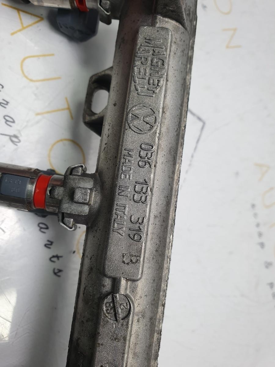 Rampa cu injectoare VOLKSWAGEN GOLF IV (1J1) [ 1997 - 2007 ] 16V (AHW, AKQ, APE, AXP, BCA) 55KW|75HP OEM 036133319B / 036031C