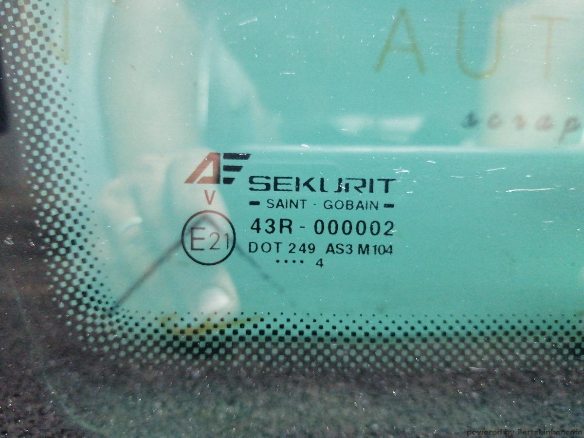 Geam fix cu rabatare electrica stanga spate SEAT ALHAMBRA (7V8, 7V9) [ 1996 - 2010 ] TDI (AUY, BVK) 85KW|115HP OEM 7M0845317S / 7M0 845 317 S