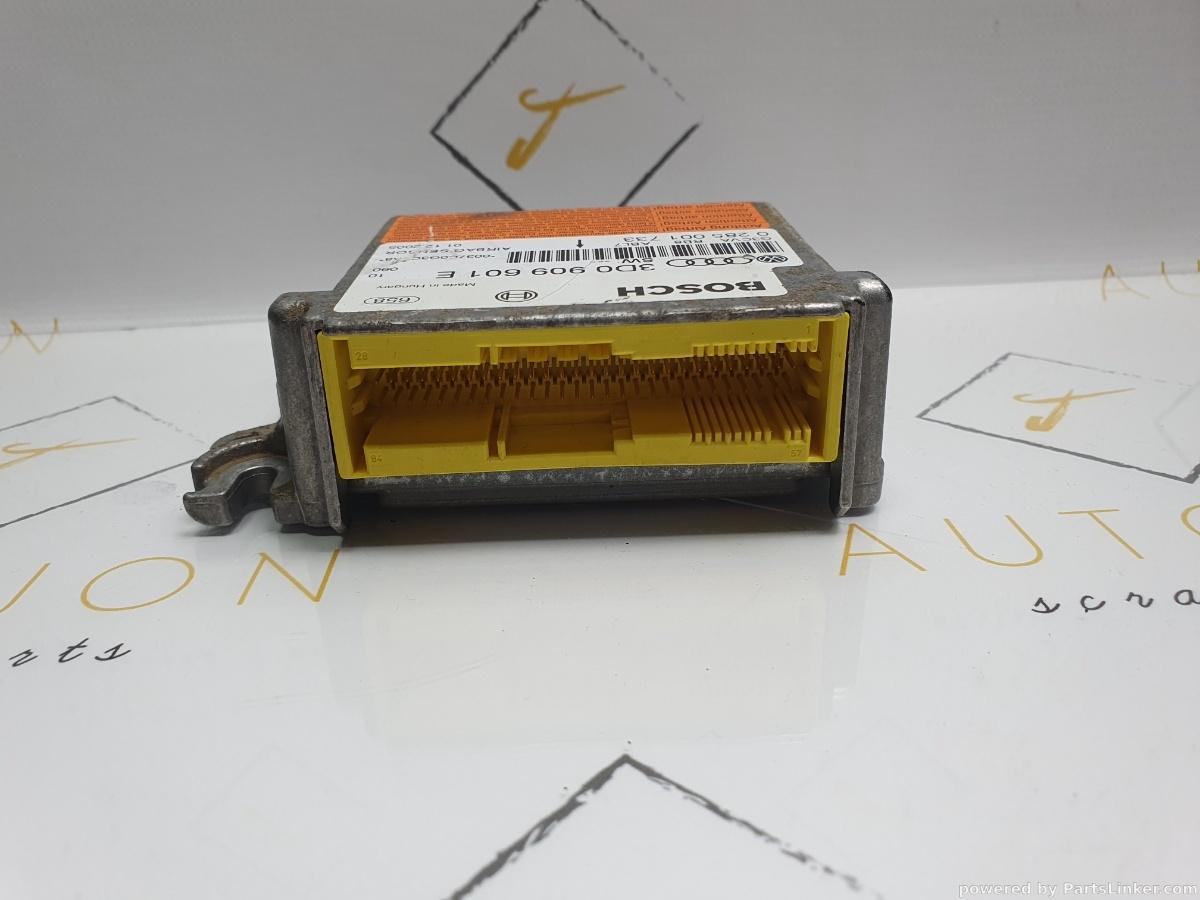 Calculator airbag VOLKSWAGEN TOUAREG (7LA, 7L6, 7L7) [ 2002 - 2013 ] R5 TDI (BAC, BPE) 128KW|174HP BOSCH 0285001733 OEM 3D0909601E / 3D0 909 601 E