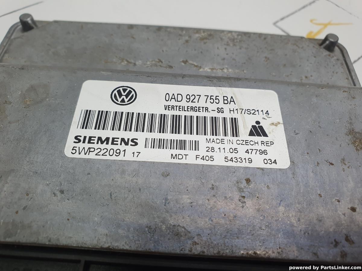 Calculator cutie de transfer VOLKSWAGEN TOUAREG (7LA, 7L6, 7L7) [ 2002 - 2013 ] R5 TDI (BAC, BPE) 128KW|174HP OEM 0AD927755BA / 0AD 927 755 BA