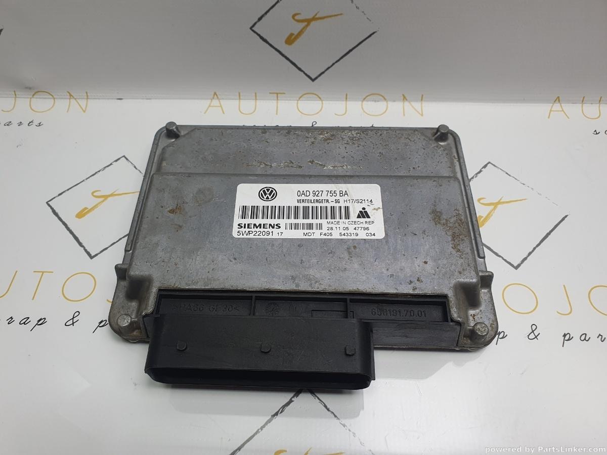 Calculator cutie de transfer VOLKSWAGEN TOUAREG (7LA, 7L6, 7L7) [ 2002 - 2013 ] R5 TDI (BAC, BPE) 128KW|174HP OEM 0AD927755BA / 0AD 927 755 BA