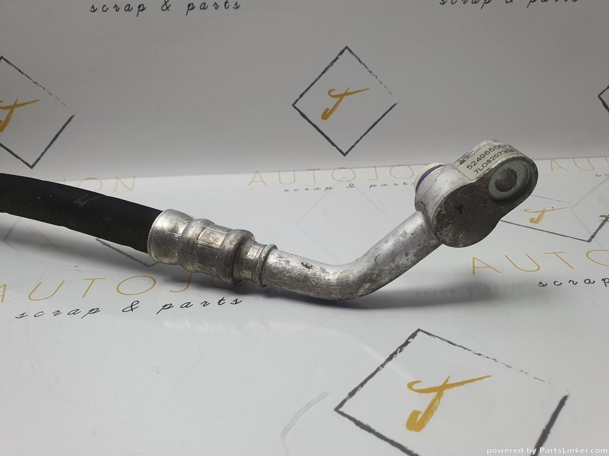 Conducta AC compresor radiator  VOLKSWAGEN TOUAREG (7LA, 7L6, 7L7) [ 2002 - 2013 ] R5 TDI (BAC, BPE) 128KW|174HP OEM 7L0820730A / 7L0 820 730 A