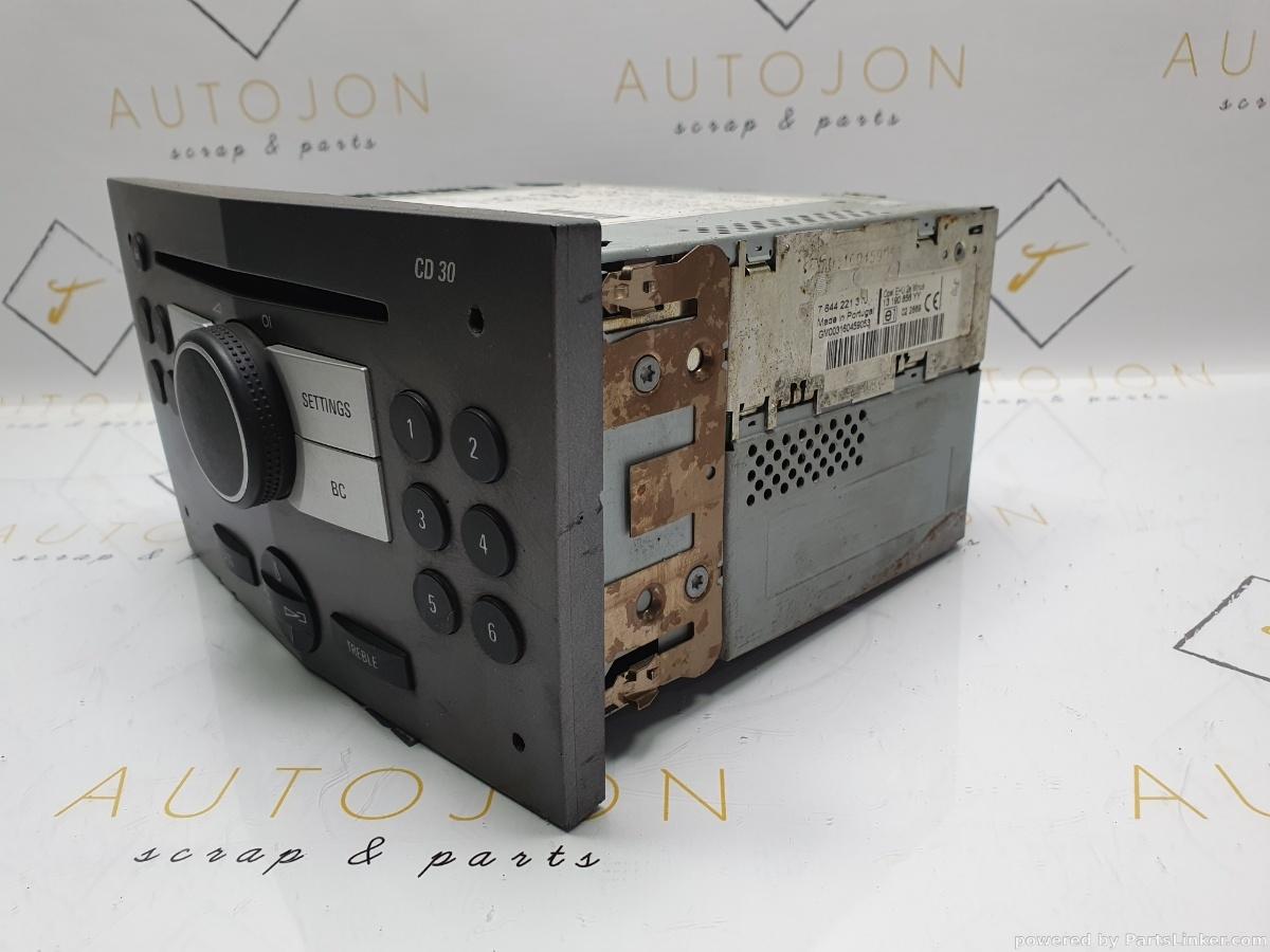 CD player auto CD30 OPEL ZAFIRA B (A05) [ 2005 - 2015 ] 1.6 (Z 16 XE1, Z 16 XEP) 77KW|105HP OEM 13190856
