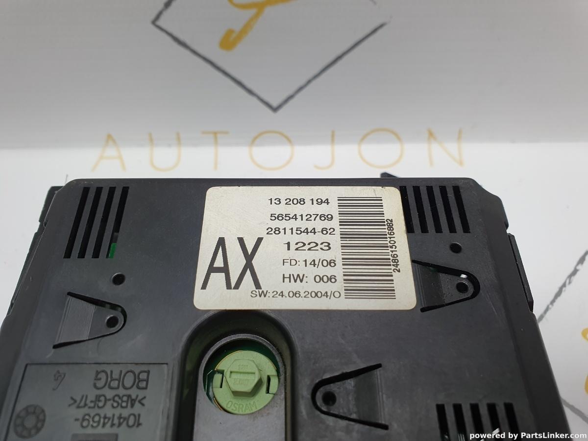Display OPEL ZAFIRA B (A05) [ 2005 - 2015 ] 1.6 (Z 16 XE1, Z 16 XEP) 77KW|105HP OEM 13208194