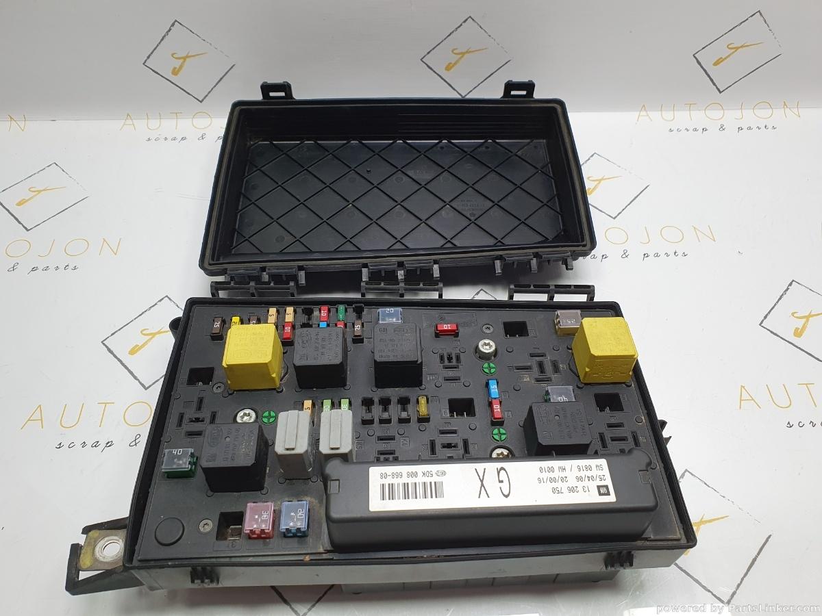 Panou sigurante OPEL ZAFIRA B (A05) [ 2005 - 2015 ] 1.6 (Z 16 XE1, Z 16 XEP) 77KW|105HP HELLA 5DK008668-08 OEM 13206750GX / 13 206 750 GX