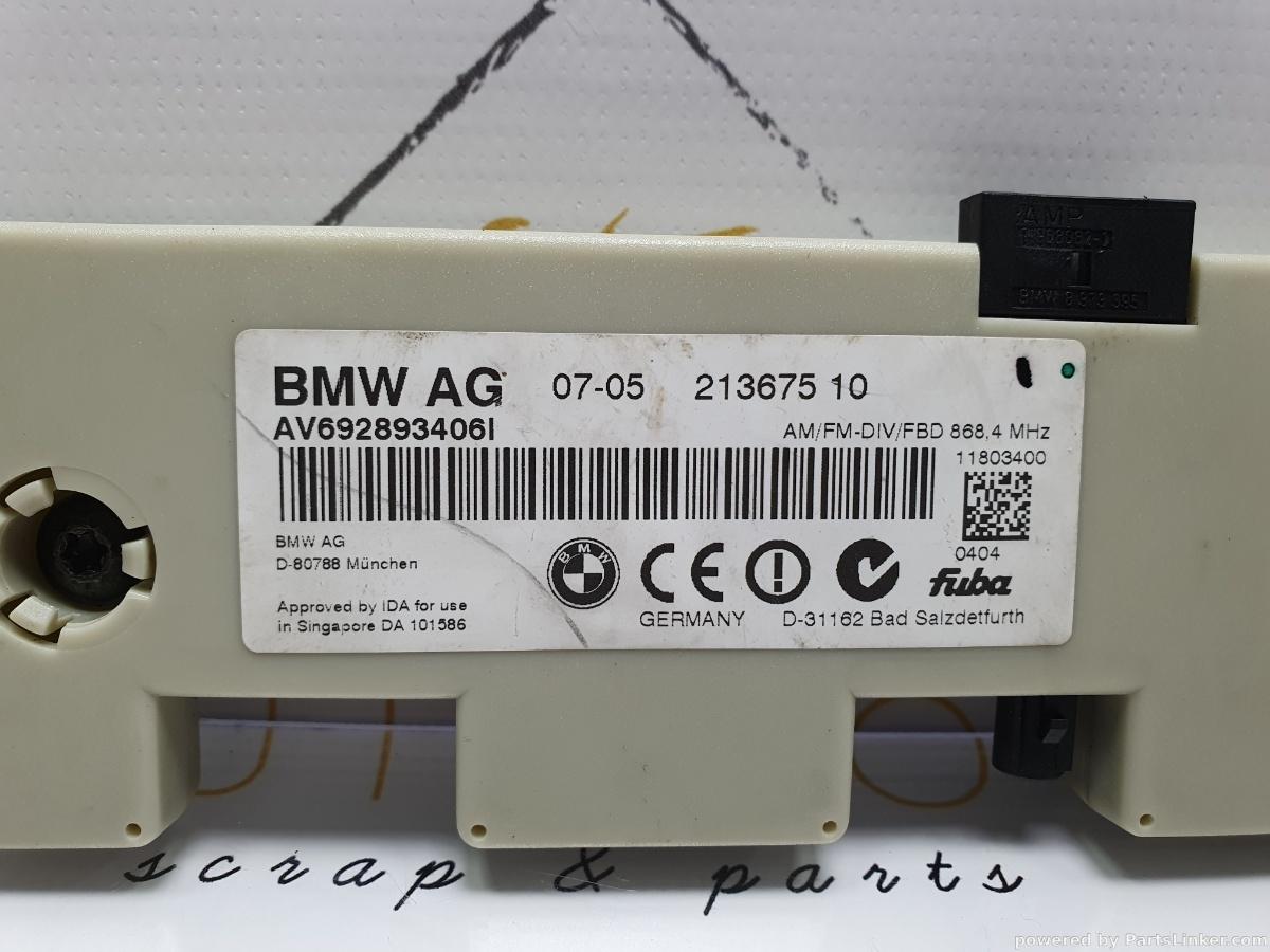 Modul antena radio BMW 3 V (E90) [ 2004 - 2012 ] 320 d (M47 D20 (204D4), N47 D20 C) 120KW|163HP OEM 070521367510