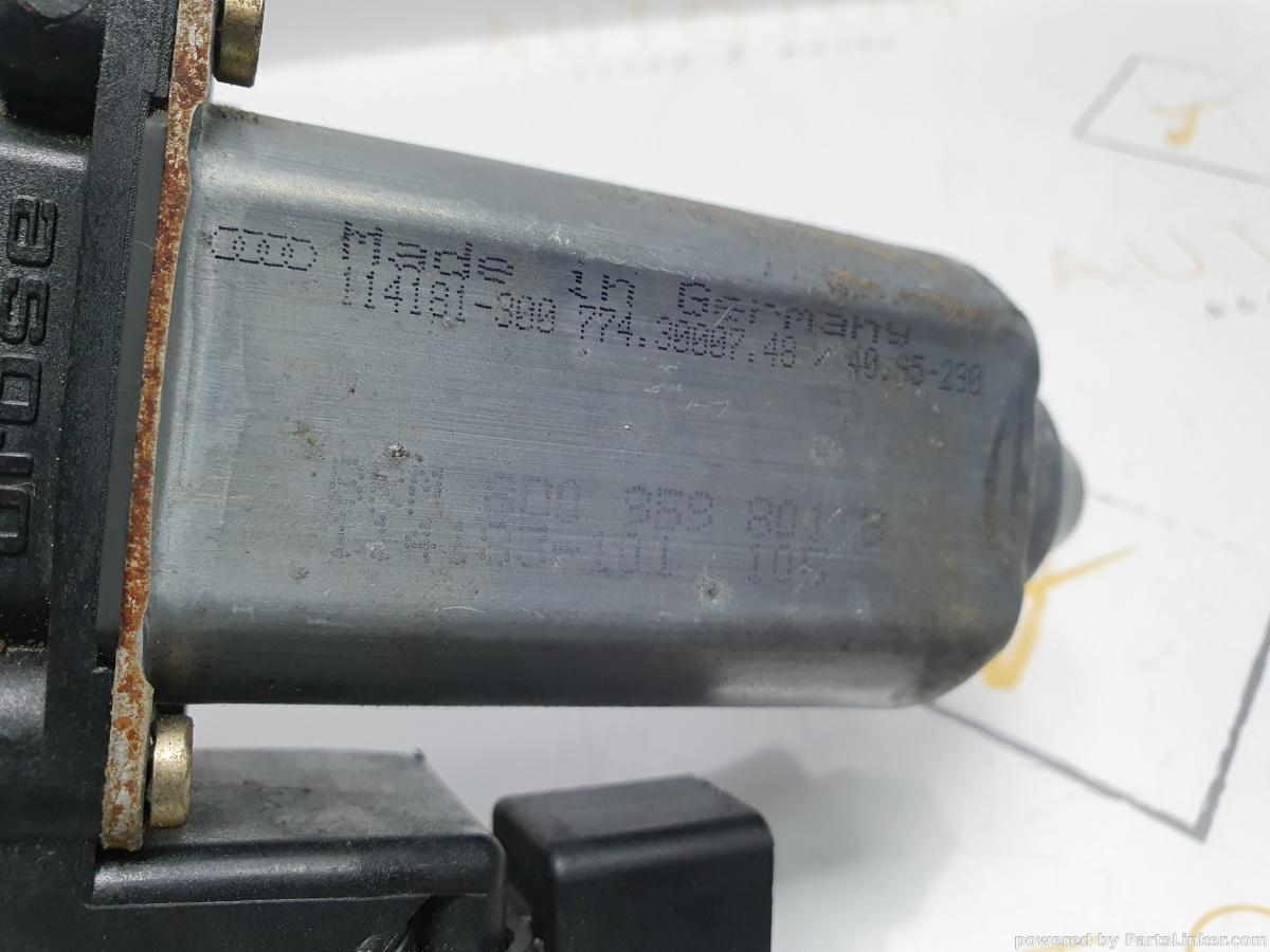 Motoras macara geam stanga fata AUDI A4 Saloon (8D2, B5) [ 1994 - 2001 ] 1.6 (ADP, AHL, ANA, ARM) 74KW|100HP 113846-101 OEM 8D0959801B / 8D0 959 801 B