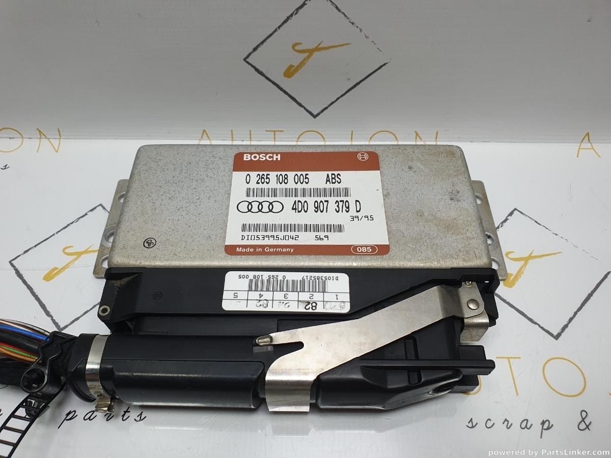 Calculator ABS AUDI A4 Saloon (8D2, B5) [ 1994 - 2001 ] 1.6 (ADP, AHL, ANA, ARM) 74KW|100HP OEM 4D0907379D / 4D0 907 379 D