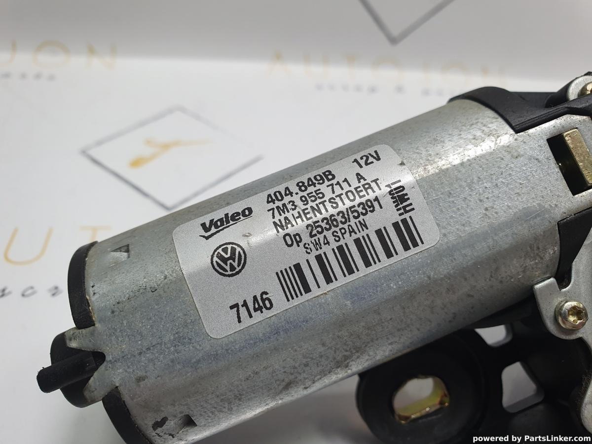 Motoras stergator luneta VOLKSWAGEN SHARAN (7M8, 7M9, 7M6) [ 1995 - 2010 ] 16V 110KW|150HP OEM 7M3955711A / 7M3 955 711 A