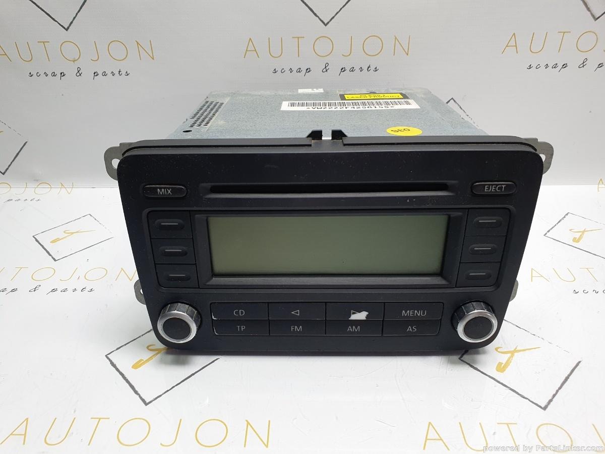 CD player auto VOLKSWAGEN TOURAN (1T1, 1T2) [ 2003 - 2010 ] TDI (BKC, BLS, BXE) 77KW|105HP OEM 1K0035186P / 1K0 035 186 P