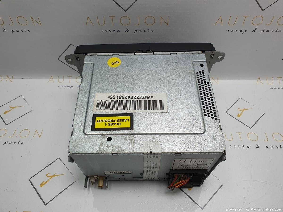 CD player auto VOLKSWAGEN TOURAN (1T1, 1T2) [ 2003 - 2010 ] TDI (BKC, BLS, BXE) 77KW|105HP OEM 1K0035186P / 1K0 035 186 P