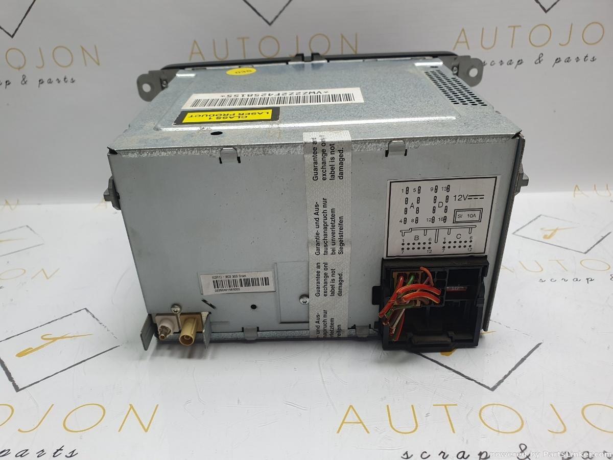 CD player auto VOLKSWAGEN TOURAN (1T1, 1T2) [ 2003 - 2010 ] TDI (BKC, BLS, BXE) 77KW|105HP OEM 1K0035186P / 1K0 035 186 P