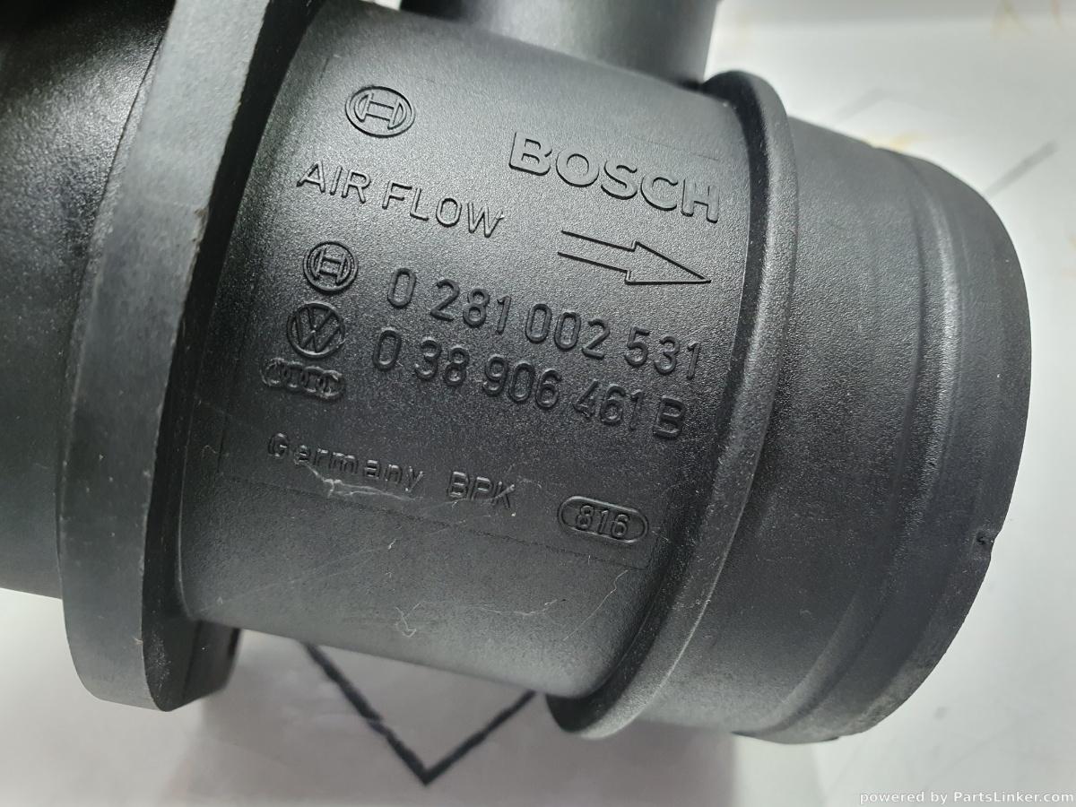 Debitmetru aer VOLKSWAGEN TOURAN (1T1, 1T2) [ 2003 - 2010 ] TDI (BKC, BLS, BXE) 77KW|105HP BOSCH 0281002531 OEM 038906461B / 038 906 461 B