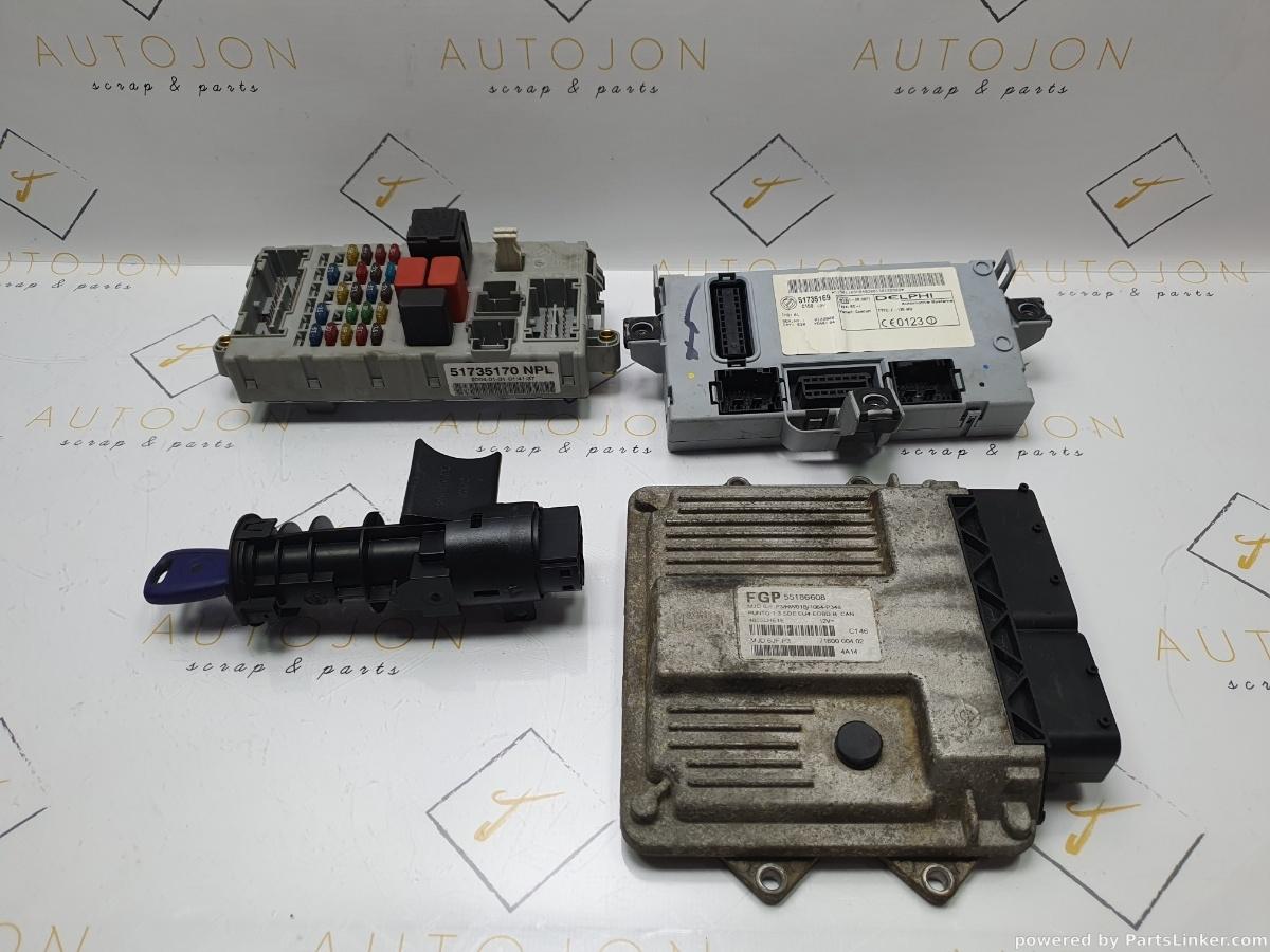 Kit pornire FIAT PUNTO (188_) [ 1999 - 2012 ] JTD 16V (188 A9.000) 51KW|70HP OEM 55186608 / 51735169 / 51735170