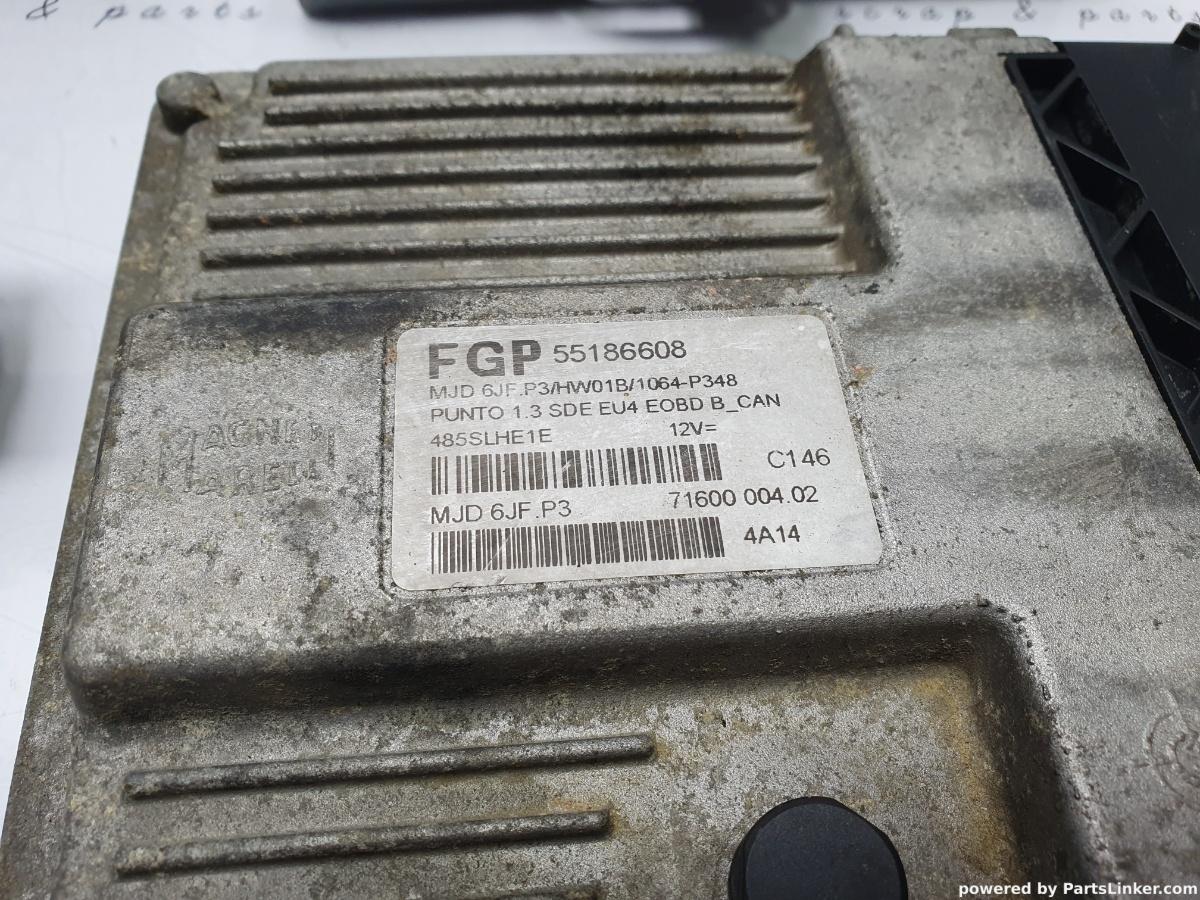 Kit pornire FIAT PUNTO (188_) [ 1999 - 2012 ] JTD 16V (188 A9.000) 51KW|70HP OEM 55186608 / 51735169 / 51735170